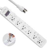 Waterproof Splash Proof 6 Outlets Us Socket 2 Pin 3 Pin Power Strip Safety Extended Waterproof Power Strip Power Socket